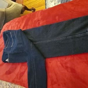 MENS NWOT DARK DENIM RELAXED JEANS 34/30